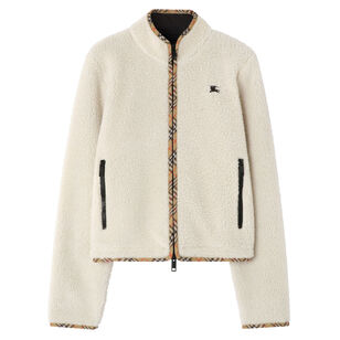 Cropped Wool Cashmere Jacket