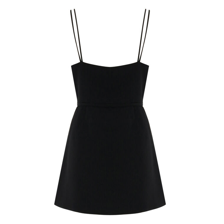 Basei Sleeveless Romper With Hardware Detail image number null