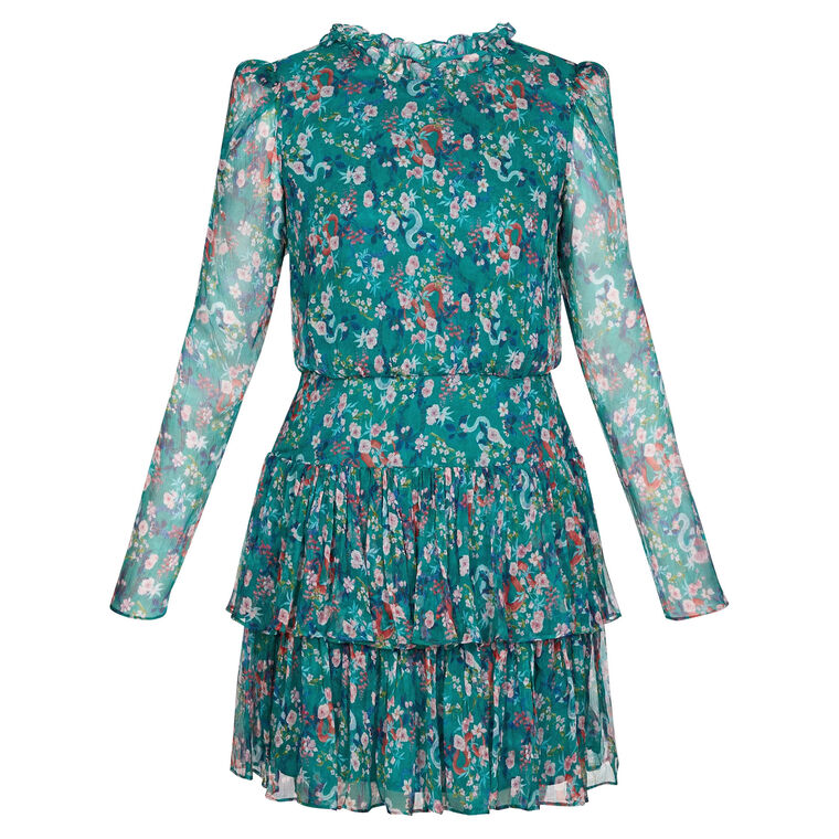 Ava B Long Sleeve Mini Dress image number null