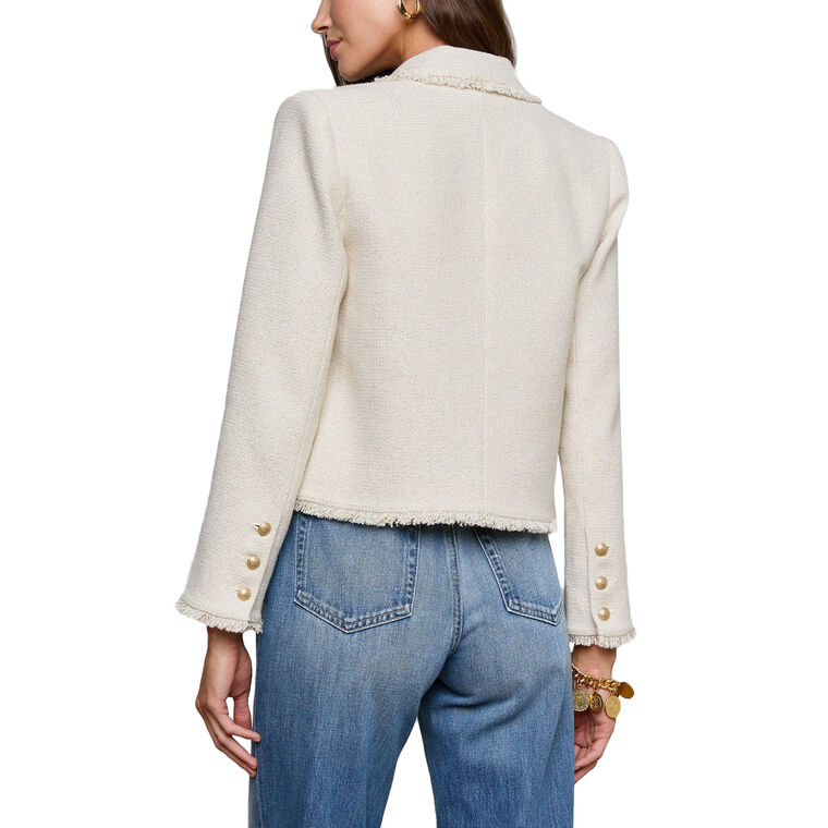 Slyvia Collared Tweed Jacket image number null
