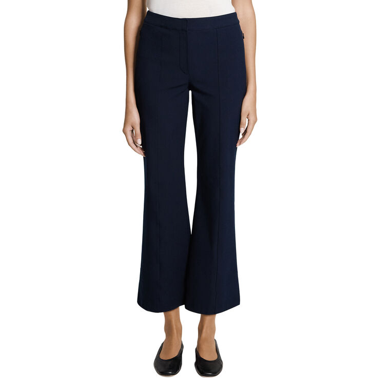 Pintuck Seamed Kick Flare Pants image number null