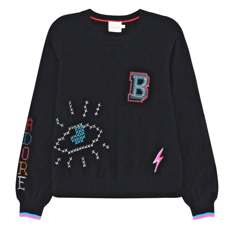 Icon Cashmere Crew Neck Sweater image number null
