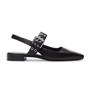 Astra Leather Slingback Flat
