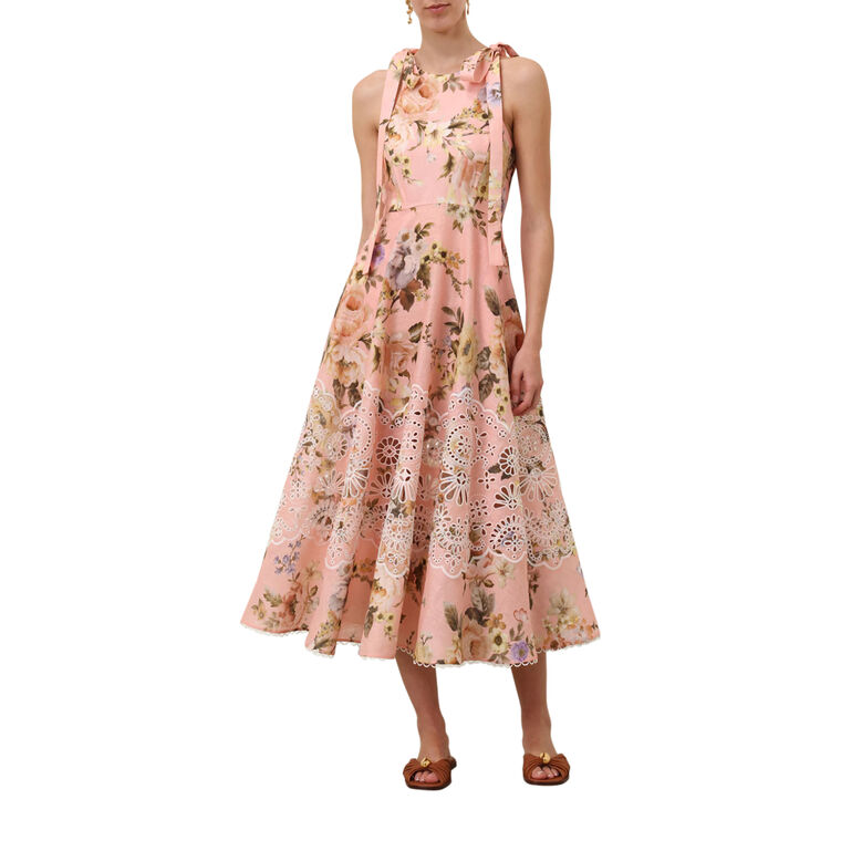 Acacia Broderie Midi Dress image number null