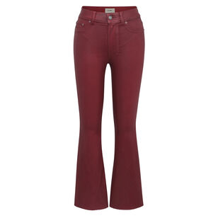 Bridget Boot High Rise Crop Instasculpt Coated Jeans