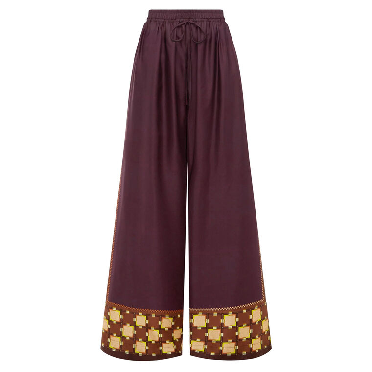 Wilson Silk Jogger Pant image number null