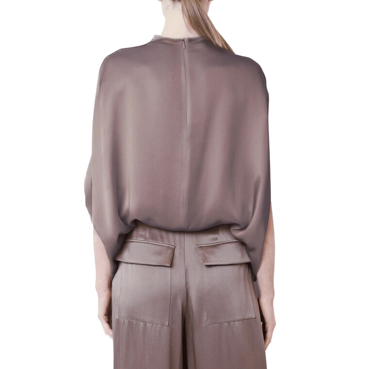 Satin Cape Tee image number null