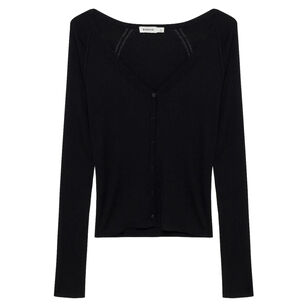 Darlene Long Sleeve V-Neck Cardigan