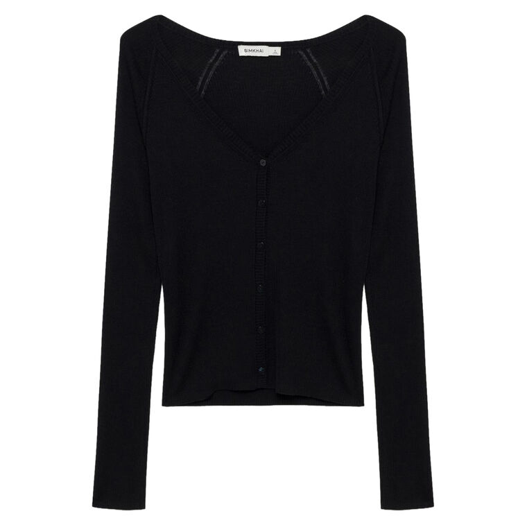 Darlene Long Sleeve V-Neck Cardigan image number null