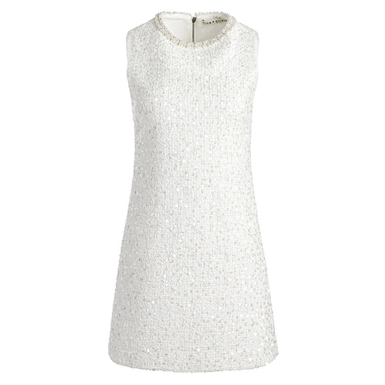 Coley Embellished Slim Fit Mini Dress image number null