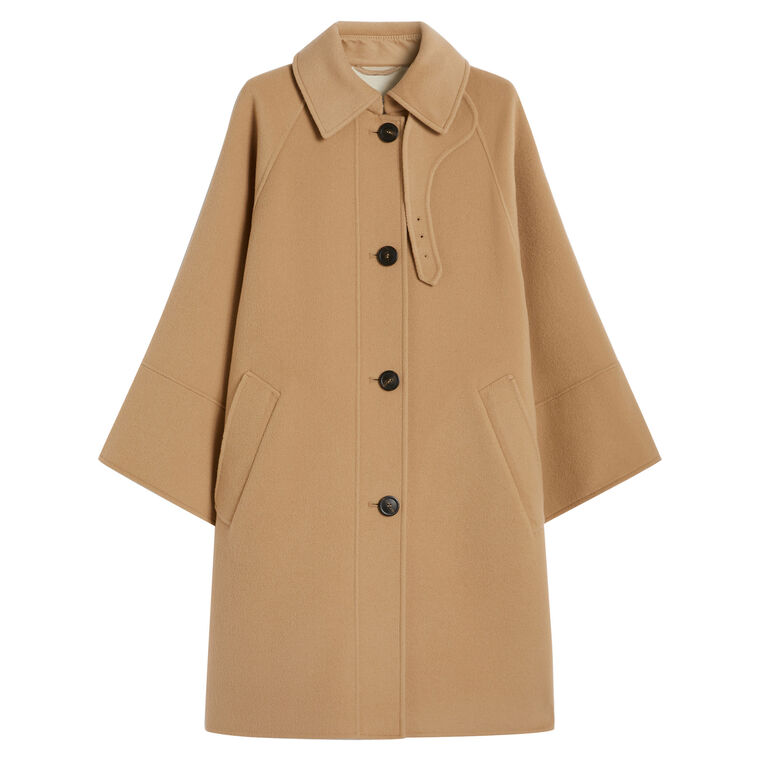 Rufo Double Wool Single-Breasted Coat image number null