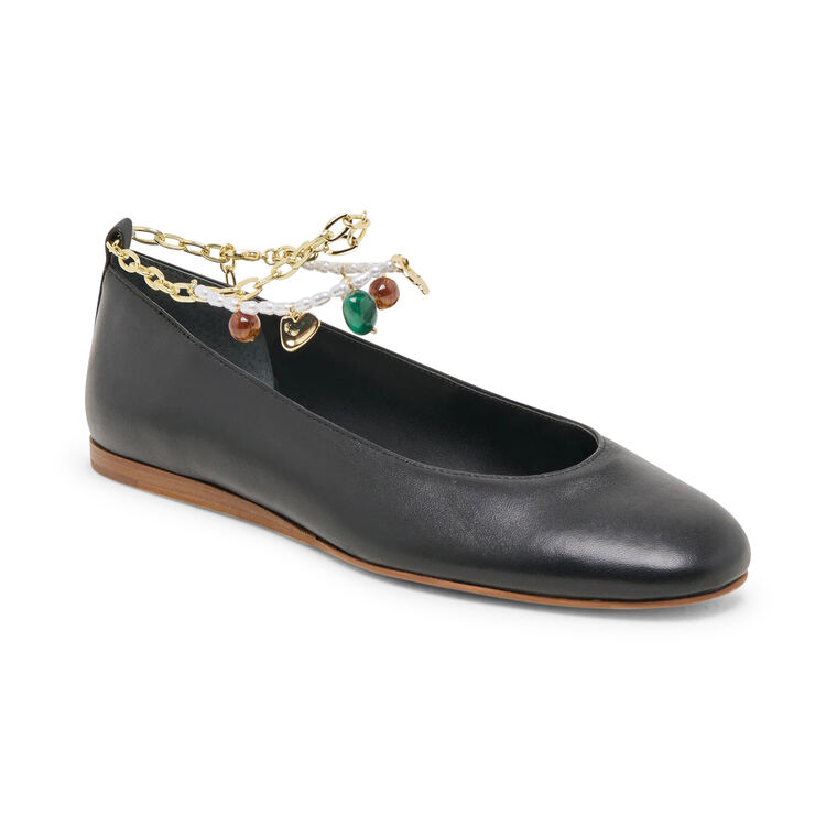 Baiden Ballet Flat With Anklet image number null