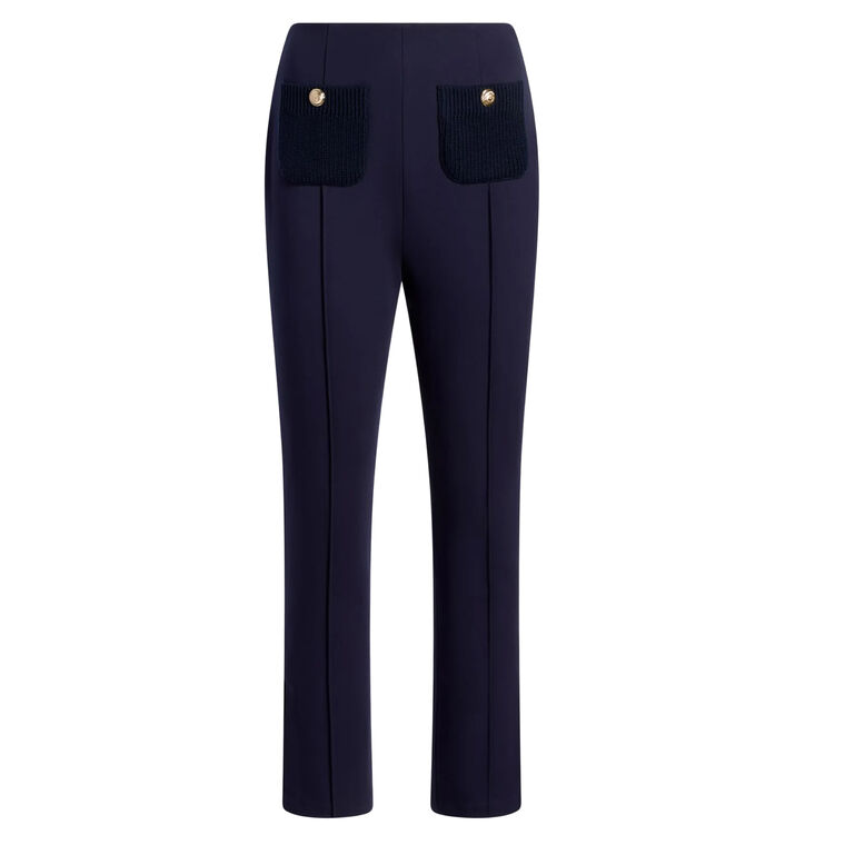 Paulette Cropped High Waisted Skinny Pant image number null