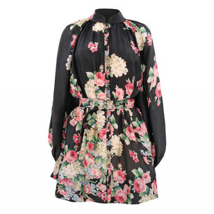 Cupro Button Down Dress