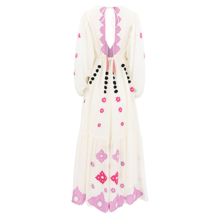Gypsy Embroidered Maxi Dress image number null