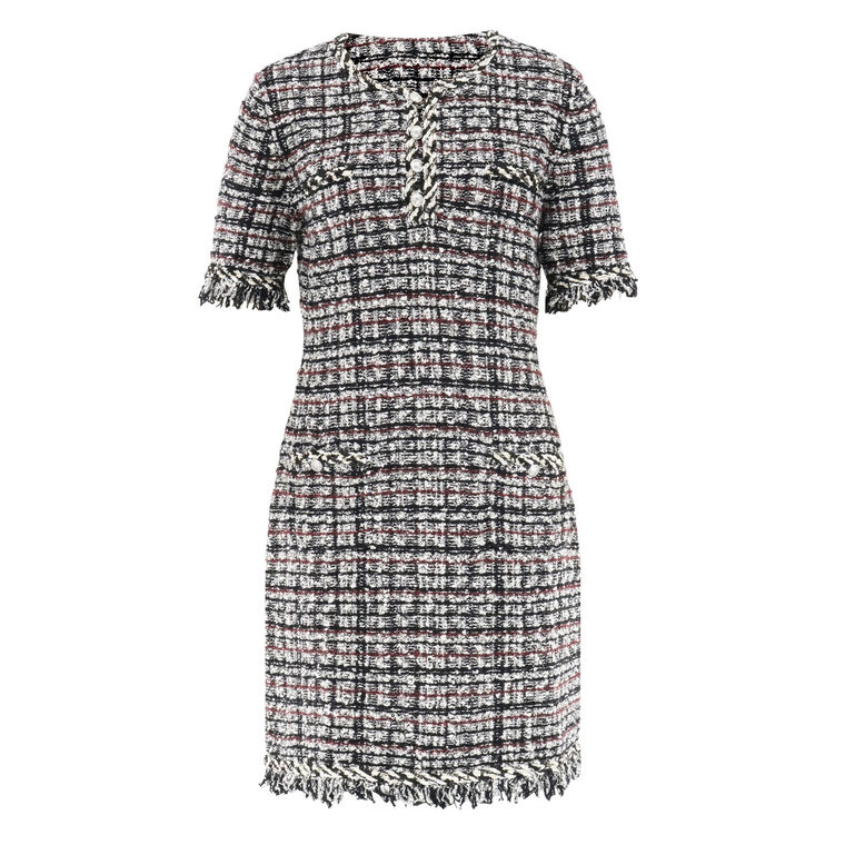 Dakota Fringe Mini Dress image number null