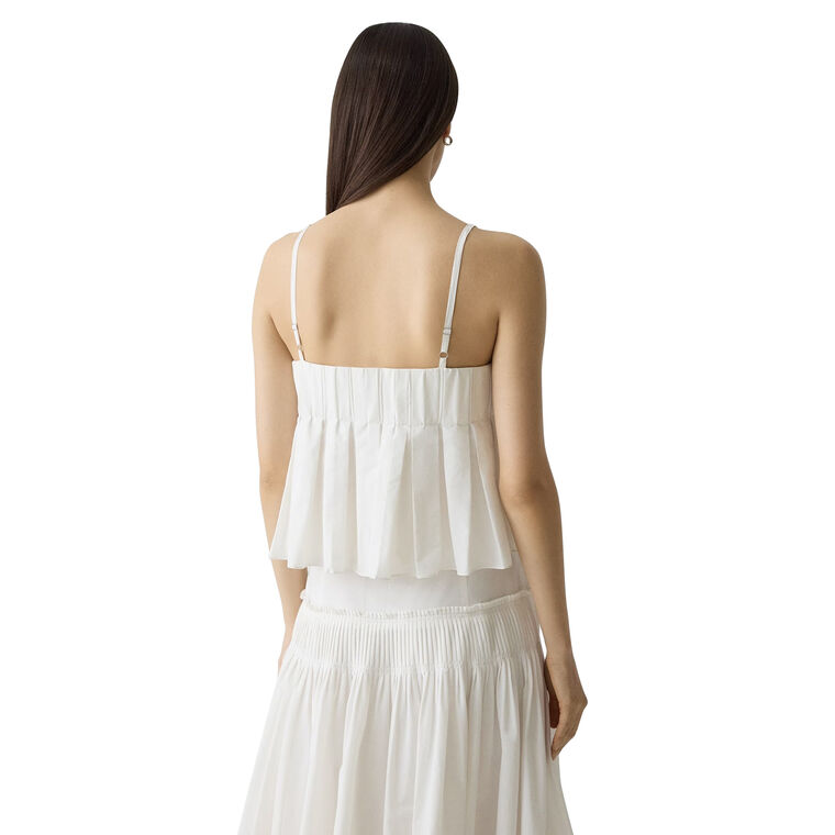 Hi-Low Pleated Camisole image number null