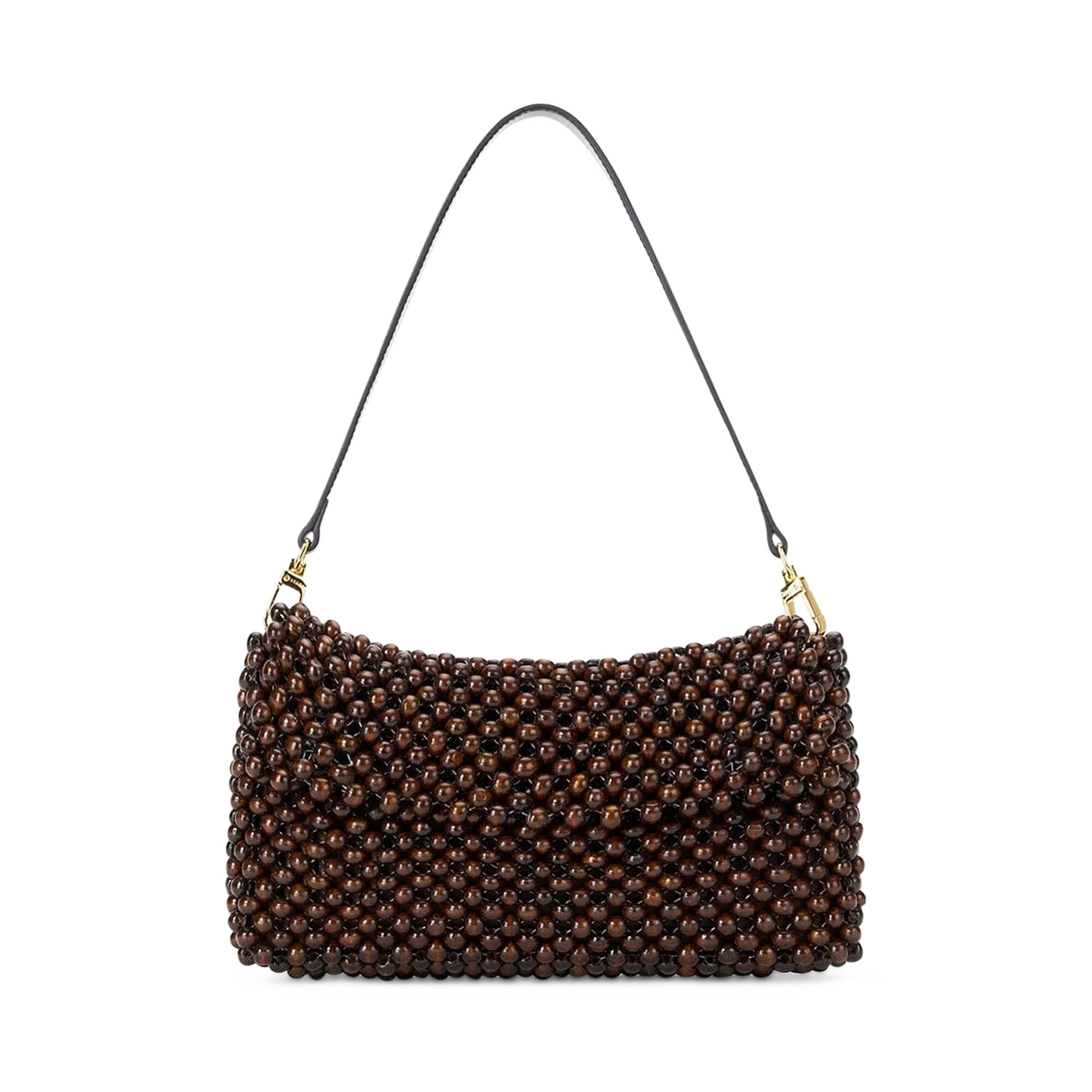 Staud Timmy Wooden Beaded Shoulder Bag | Tootsies