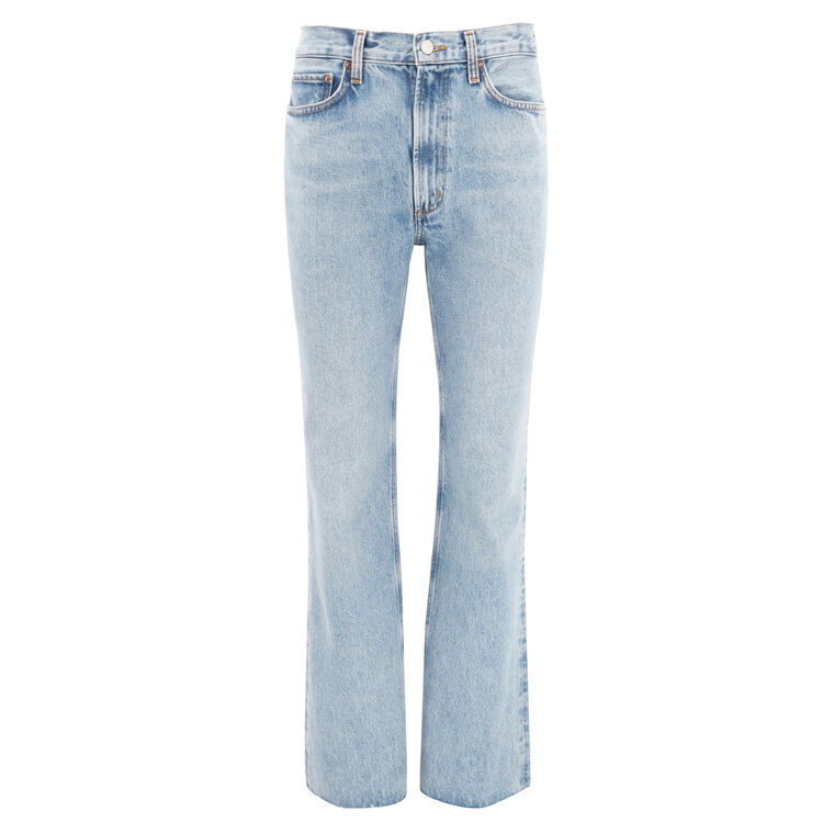 Leena High Rise Baby Flare Jean image number null