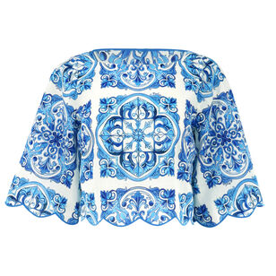 Charlize Scallop Top