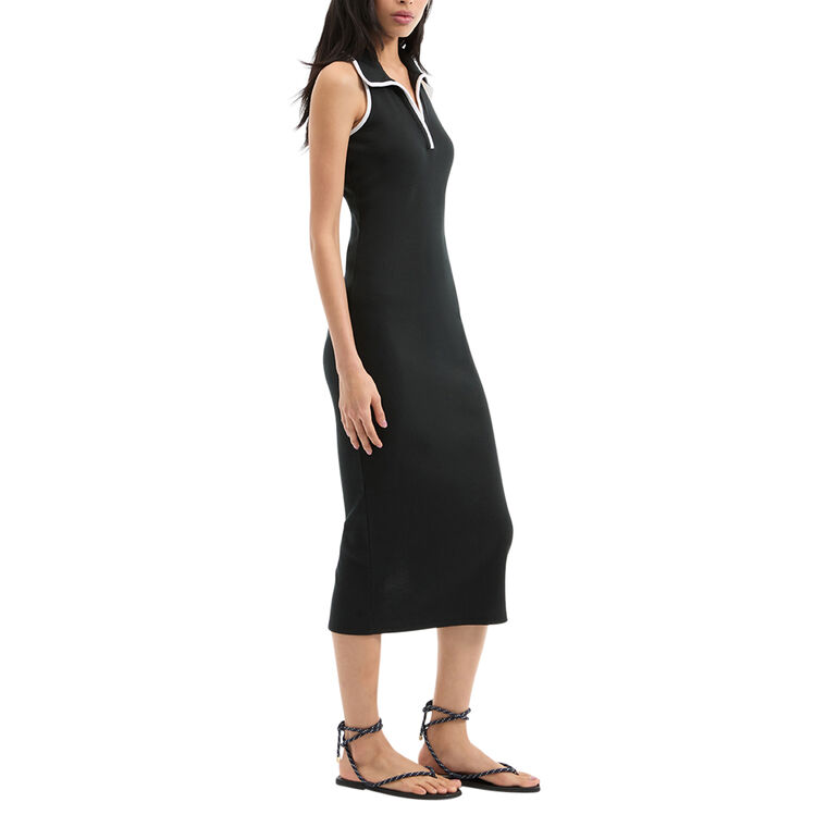 Darien Sleeveless Polo Midi Dress image number null