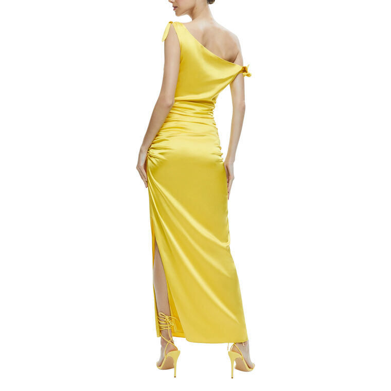 Marilla Off The Shoulder Ruched Maxi Dress image number null