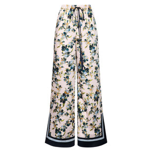 Asher Trailing Iris Wide-Leg Pant