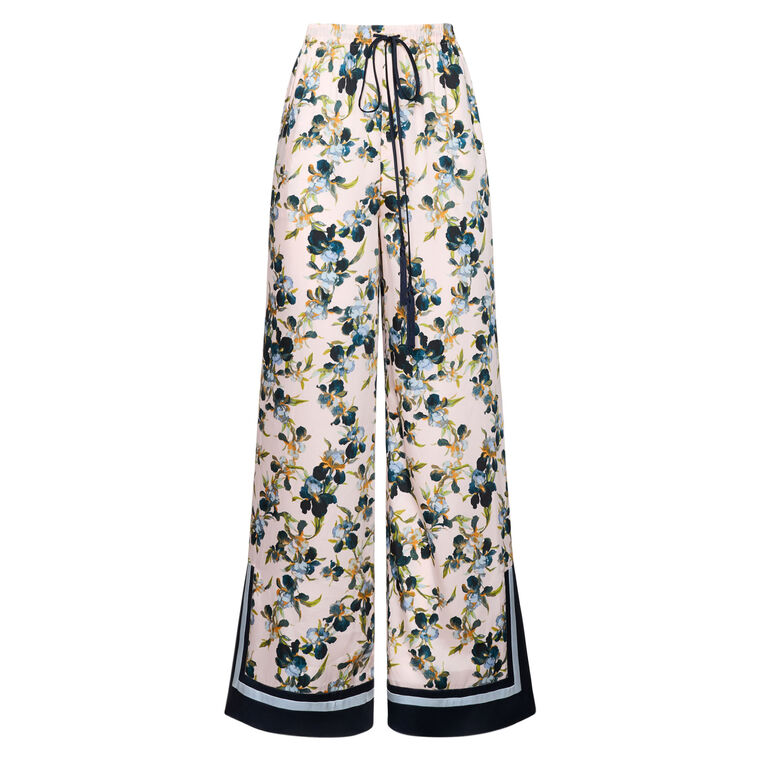 Asher Trailing Iris Wide-Leg Pant image number null