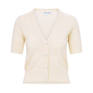 Short Sleeve Solene Cashmere Cardigan