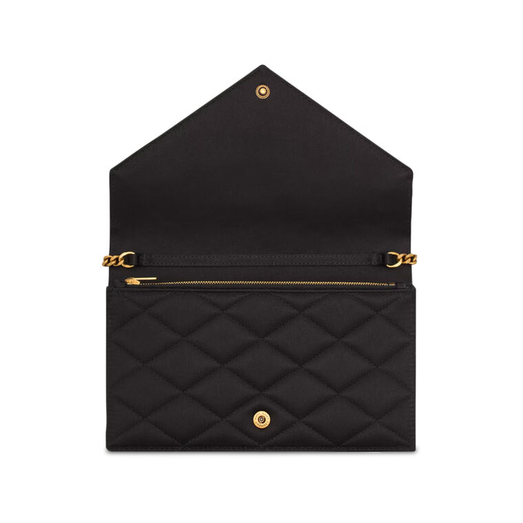 Paris Satin Chain Wallet image number null