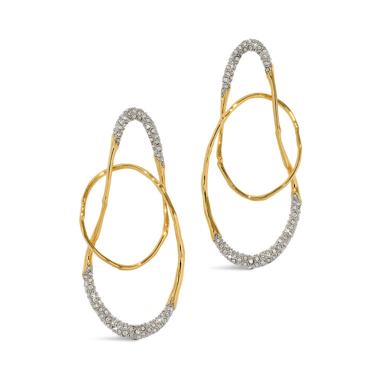 Sonales Crystal Large Orbit Earrings image number null
