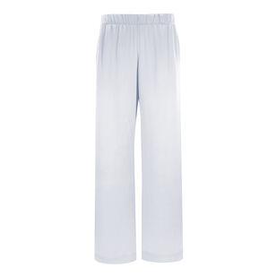 Brynn High Rise Pull On Wide Leg Silk Pant