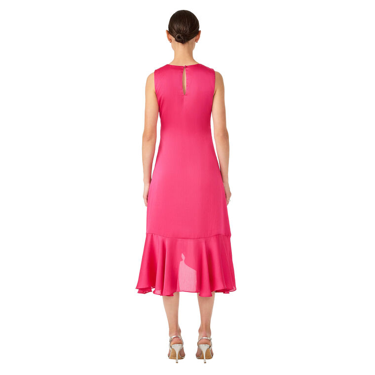 Amara 2 Sleeveless Ruffle Midi Dress image number null
