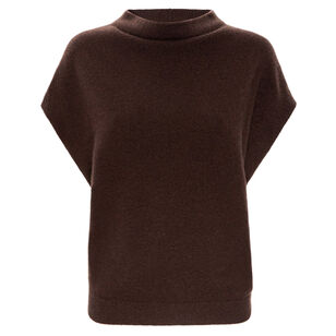 The Morten Funnel Neck Cashmere Top