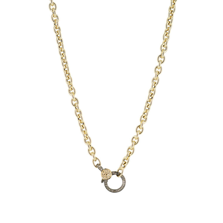 Oval Link Necklace image number null