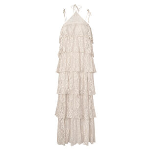 Annelise Lace Halterneck Maxi Dress