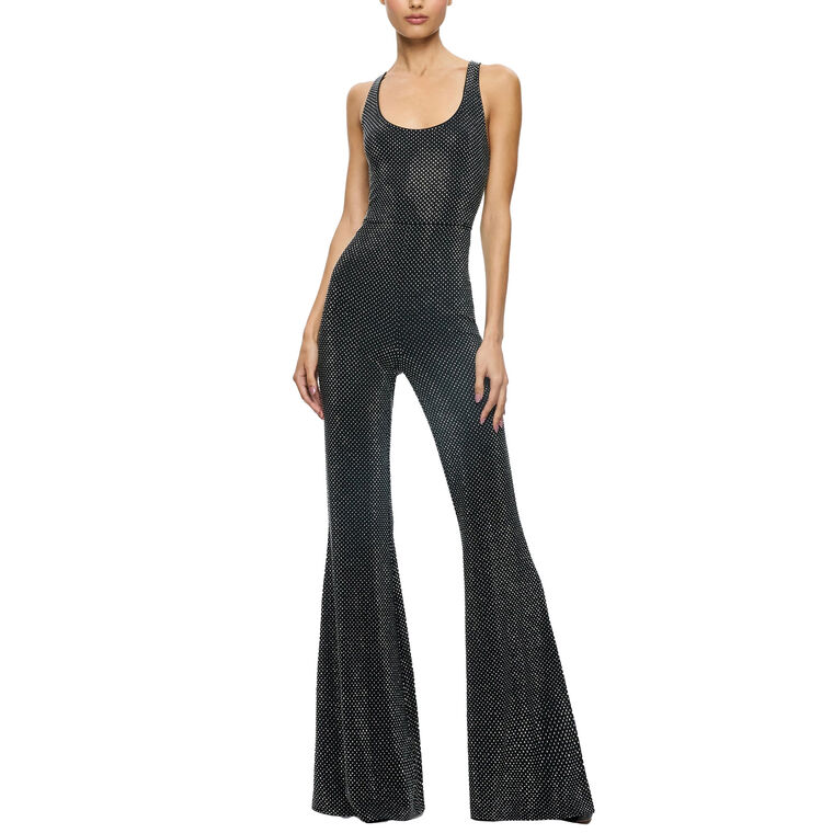 Teresa Embellished Bell Bottom Jumpsuit image number null