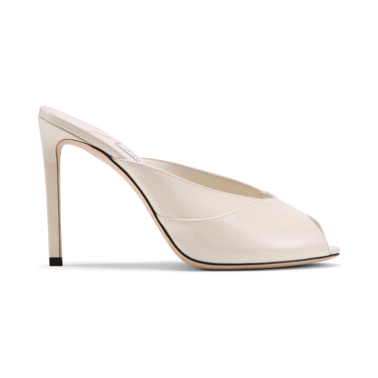 Brigitte 100mm Patent Leather  Mule image number null