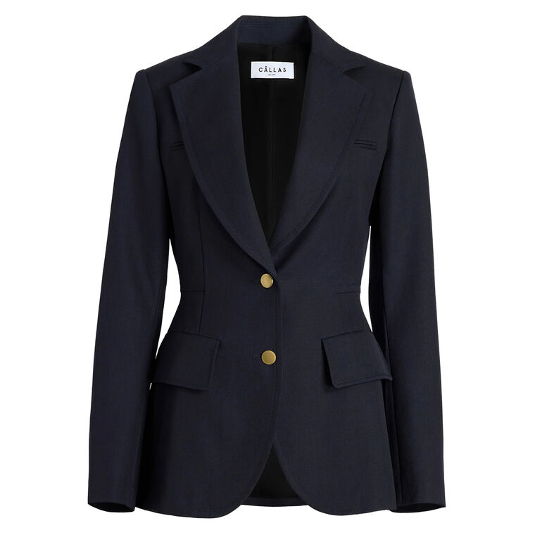 Neptune Tailored 2-Button Blazer image number null