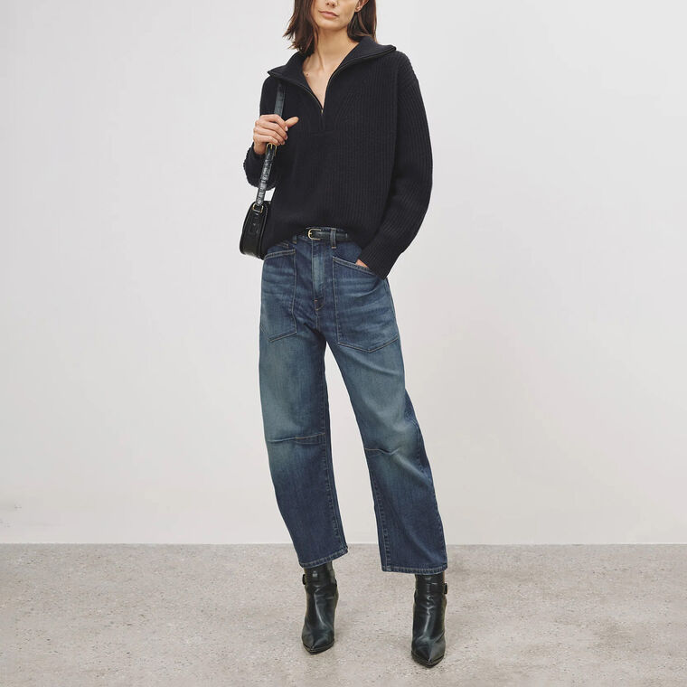 Shon Tapered Jean image number null