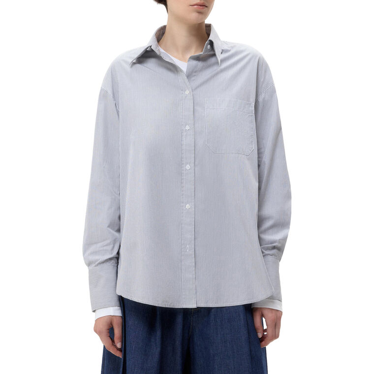 Big Joe Oversized Poplin Shirt image number null