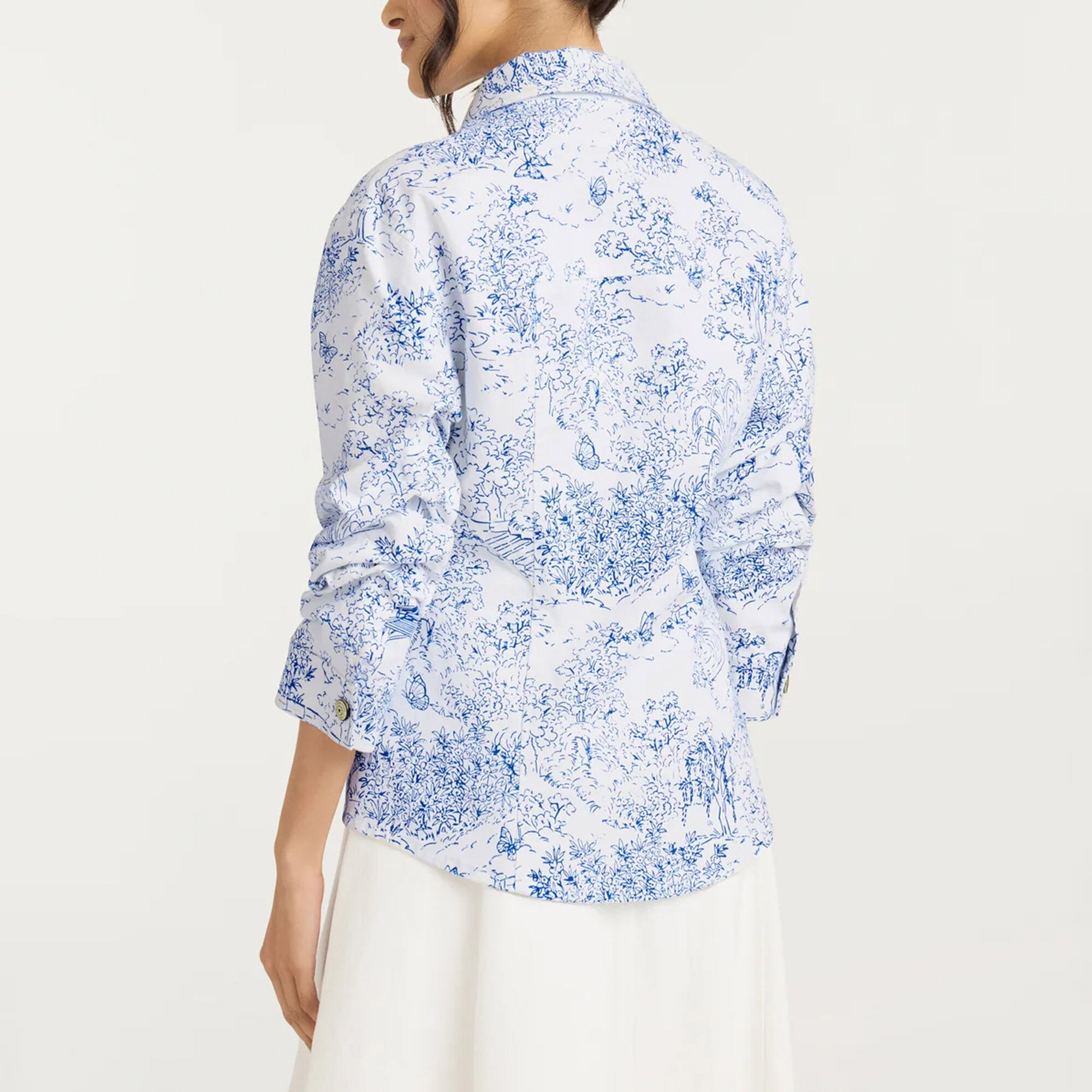 Garden Toile Scrunched Canyon Jacket