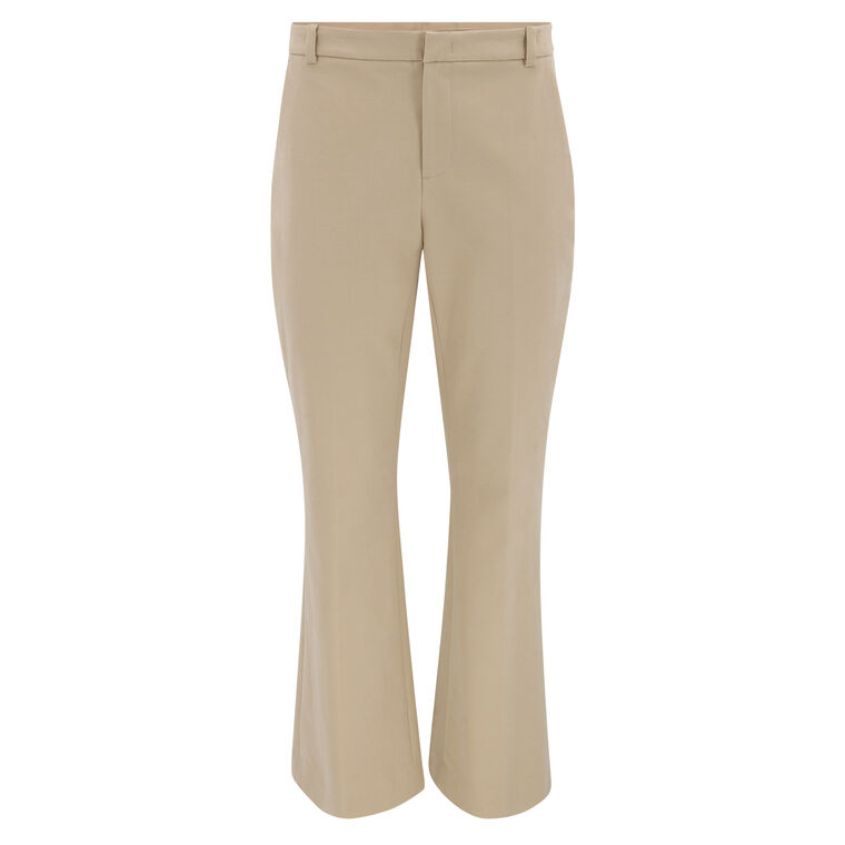 Cotton Stretch Boot Cut Trouser image number null
