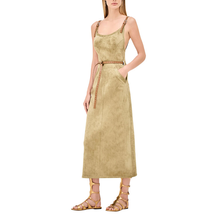 Melinda Suede Dress image number null