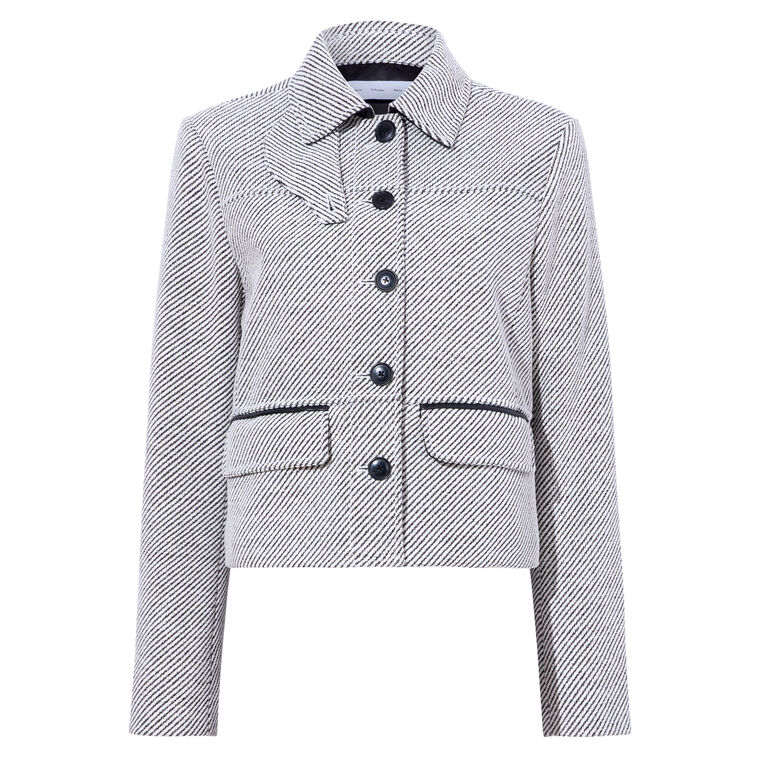 Colette Jacket in Soft Twill Coating image number null