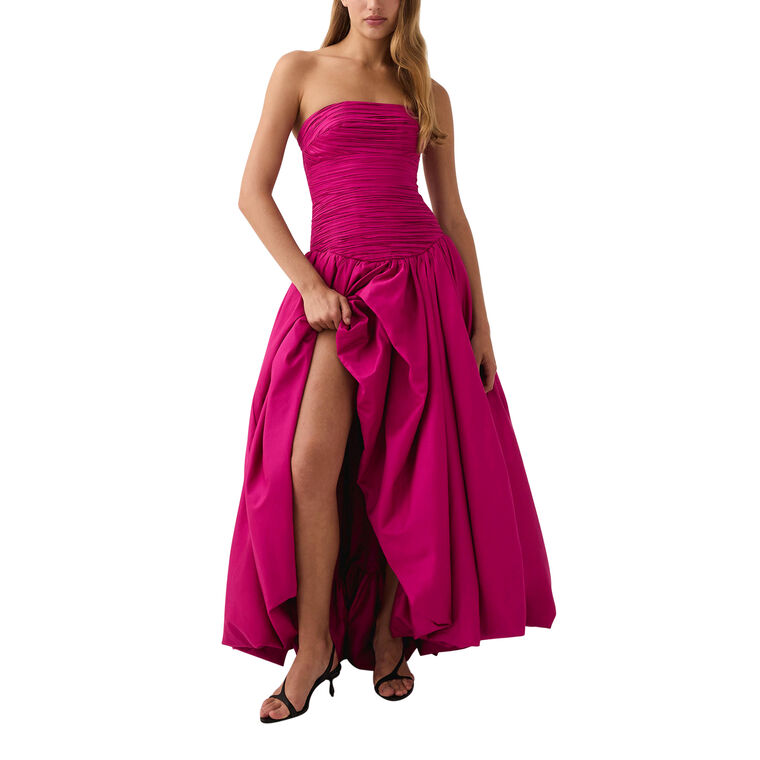 Violette Bubble Hem Maxi Dress image number null