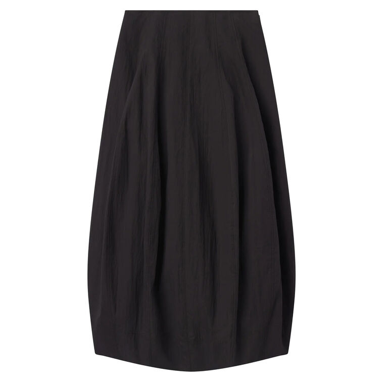 Veda Cotton Nylon Midi Skirt image number null