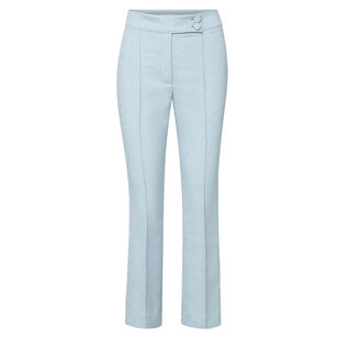 Dell High-Rise Cropped Slim-Leg Pant
