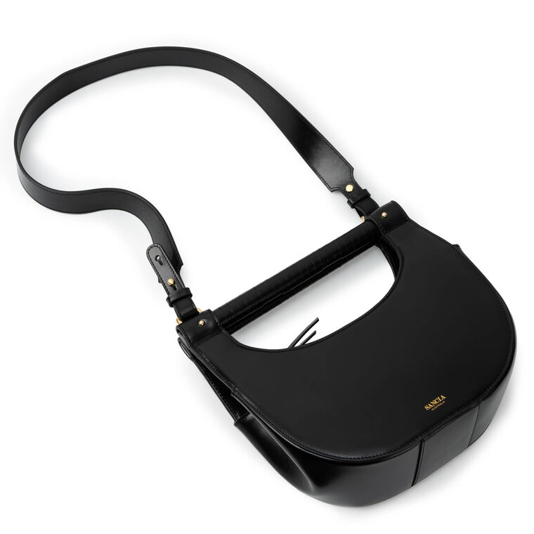 Almira Halfmoon Top Handle Bag image number null