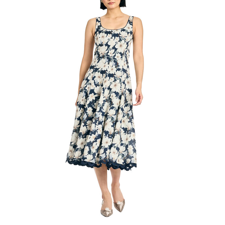 Teresa Sleeveless Midi Dress image number null